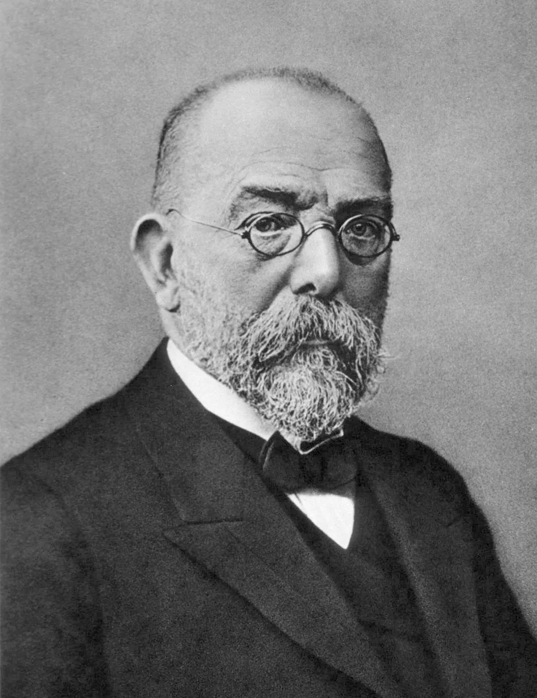 Photograph: Robert Koch. Portrait photograph, c. 1900